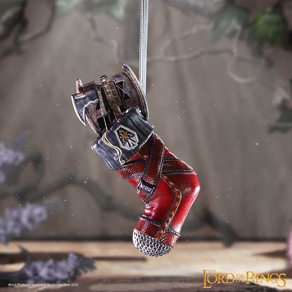 Gimli Stocking Hanging Ornament: 1 - Decorations By The Lord Of The Rings