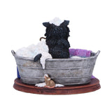 Black Cat Bath Time Figurine by Lisa Parker - Figures & Collectables at Gift Moments