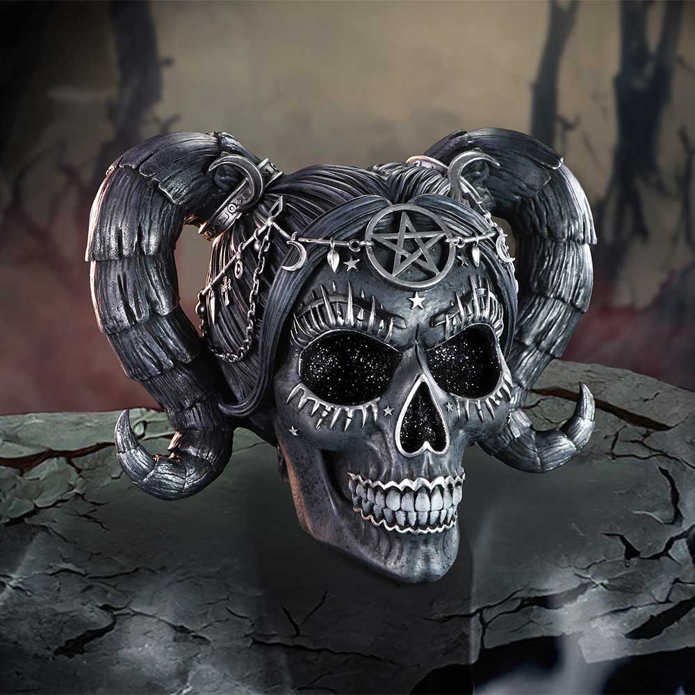 Drop Dead Gorgeous - Solve and Coagula Baphomet Doll Skull - Figures & Collectables at Gift Moments