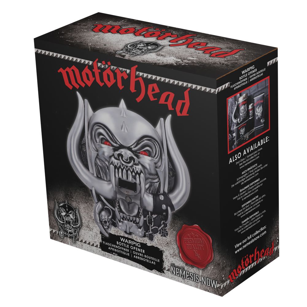 Motorhead Warpig Wall Mounted Bottle Opener - Bottle Openers at Gift Moments