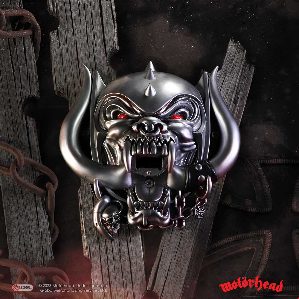 Motorhead Warpig Wall Mounted Bottle Opener - Bottle Openers at Gift Moments