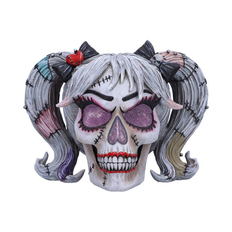 Drop Dead Gorgeous - Pins and Needles Franken-doll Skull - Figures & Collectables at Gift Moments