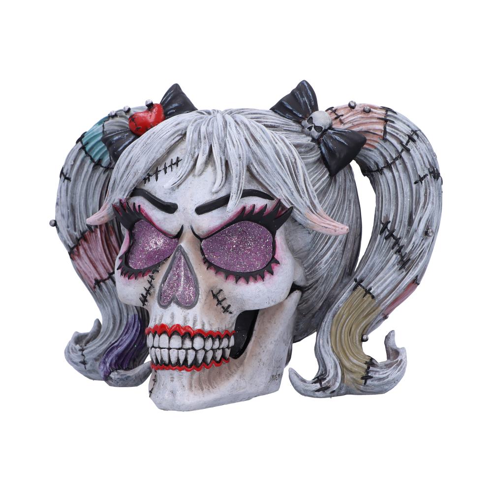 Drop Dead Gorgeous - Pins and Needles Franken-doll Skull - Figures & Collectables at Gift Moments