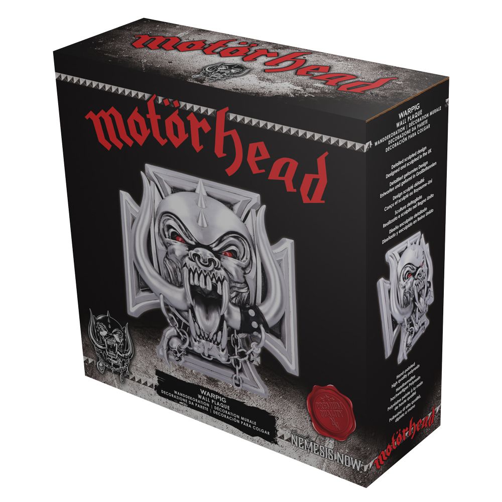 Motorhead Warpig Collectible Wall Plaque - Signs & Plaques at Gift Moments