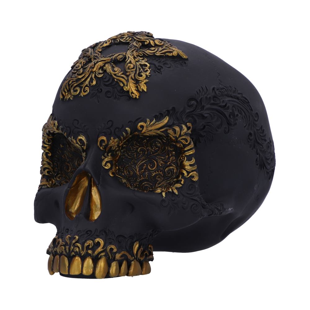 Divine Demise Black and Gold Skull - Figures & Collectables at Gift Moments