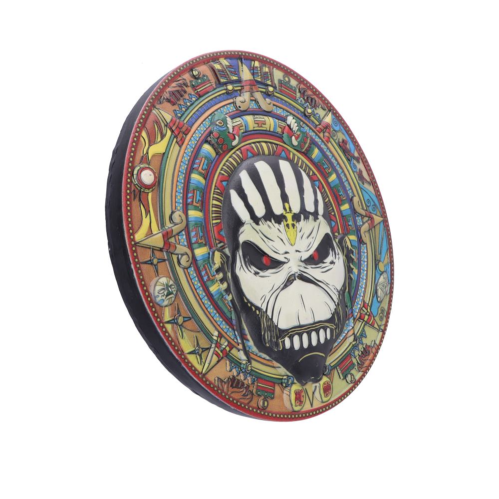 Iron Maiden Book of Souls Tribal Pattern Wall Plaque - Signs & Plaques at Gift Moments