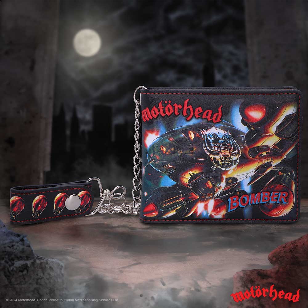 Motorhead Bomber Artwork Wallet - Wallets at Gift Moments