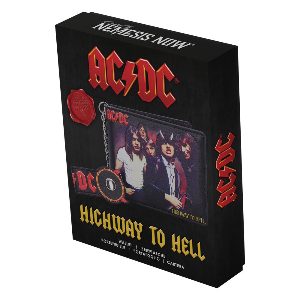 AC/DC Highway to Hell Artwork Wallet - Wallets at Gift Moments