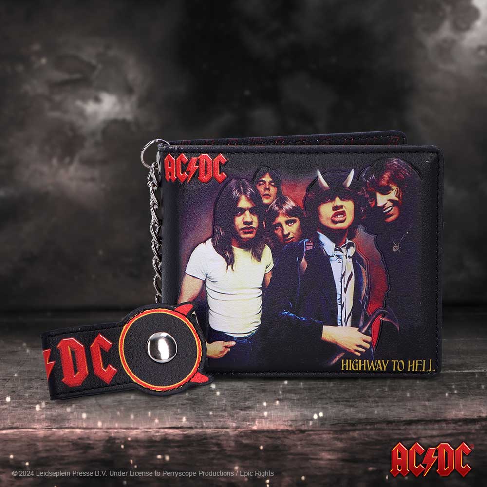 AC/DC Highway to Hell Artwork Wallet - Wallets at Gift Moments