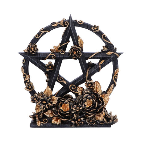 Dark Floral Decorative Pentagram Ornament Default Title - Figures & Collectables at Gift Moments