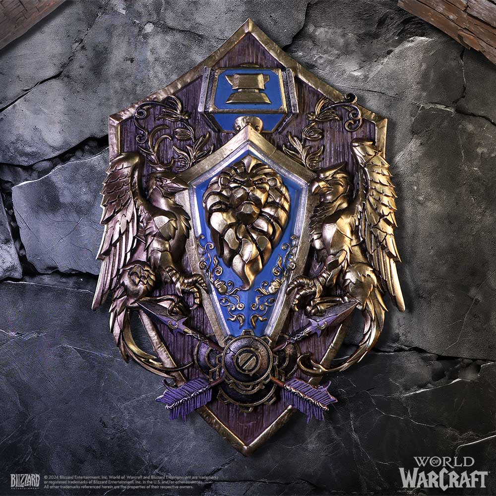 World of Warcraft Alliance Wall Plaque - Signs & Plaques at Gift Moments