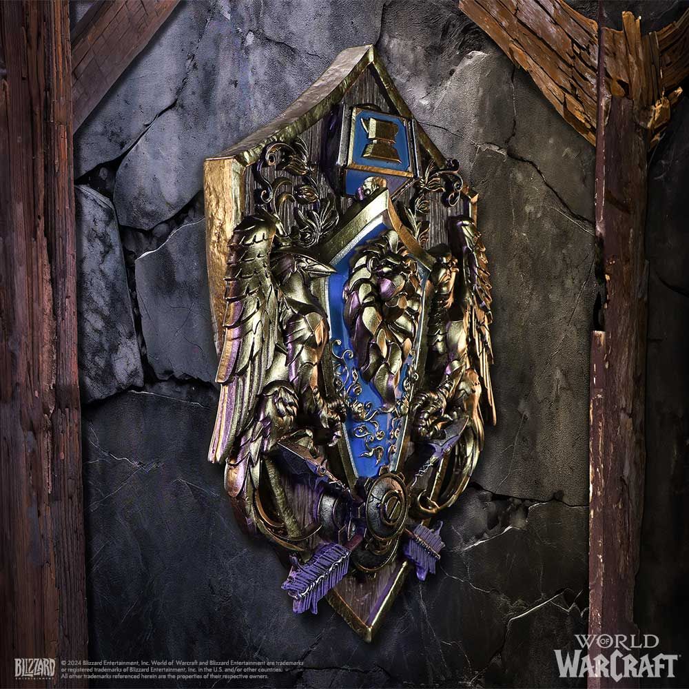 World of Warcraft Alliance Wall Plaque - Signs & Plaques at Gift Moments