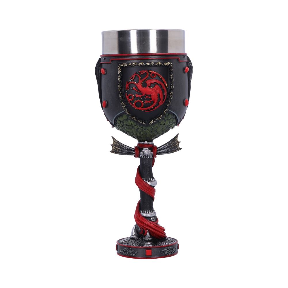 House of the Dragon Daemon Targaryen Crest Goblet Default Title - Goblets & Chalices at Gift Moments