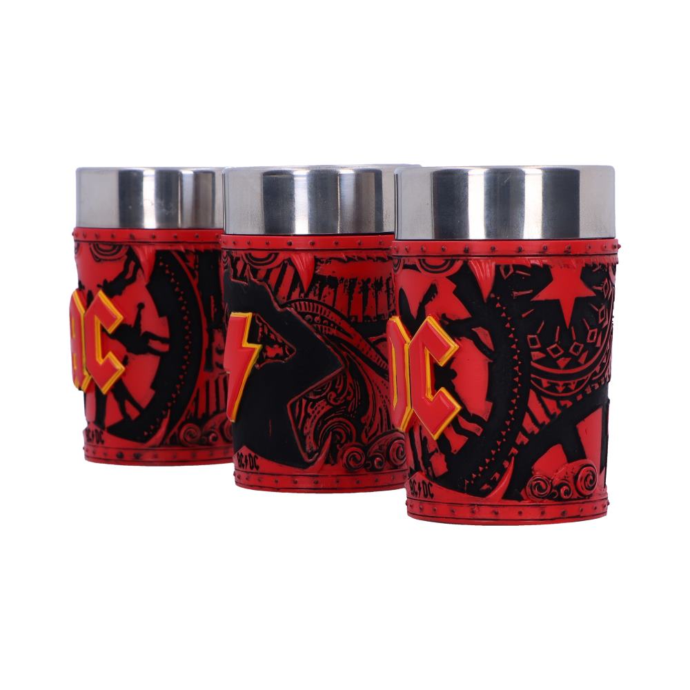 AC/DC Logo Shot Glass Set of 3: 5 - Shot Glasses By AC/DC