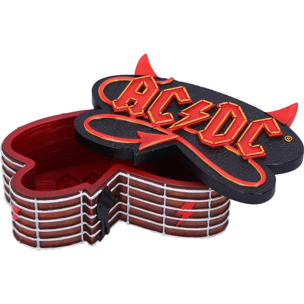 AC/DC Logo Guitar Inspired Box - Boxes at Gift Moments