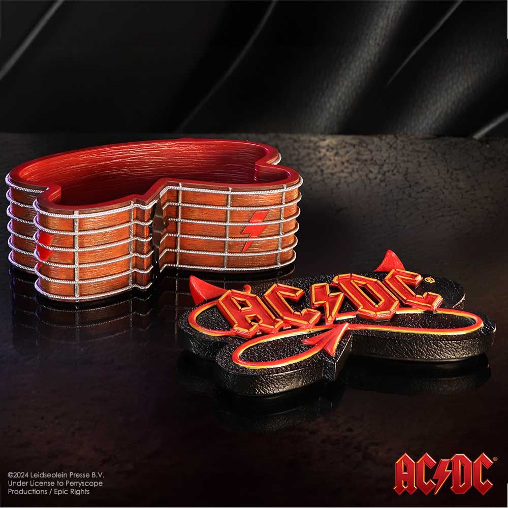 AC/DC Logo Guitar Inspired Box - Boxes at Gift Moments