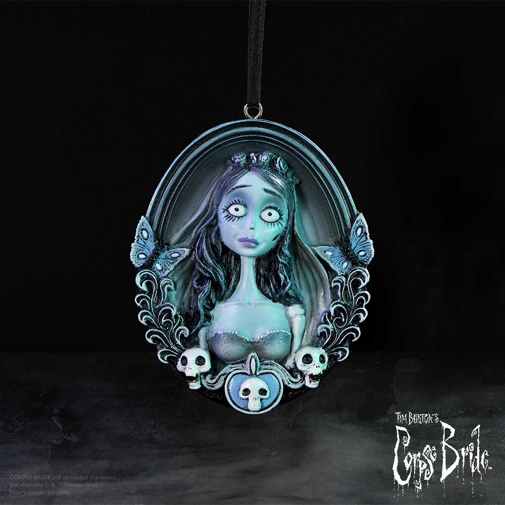 Corpse Bride Emily Portrait Hanging Ornament - Decorations at Gift Moments