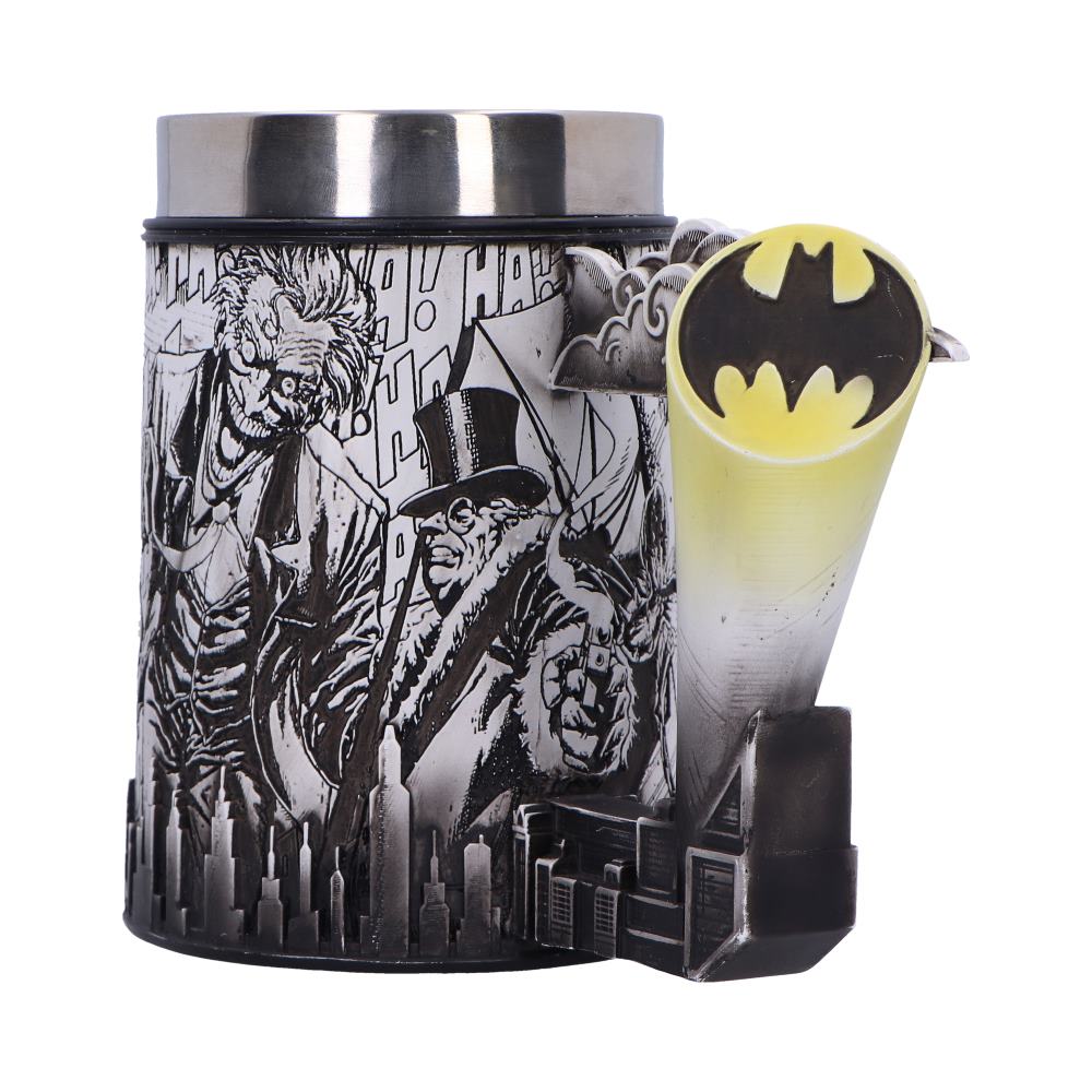 Batman Super Villains Comic Strip Collectible Tankard - Tankards at Gift Moments