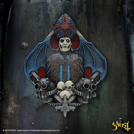 Ghost Papa Emeritus IV Gothic Wall Plaque - Signs & Plaques at Gift Moments