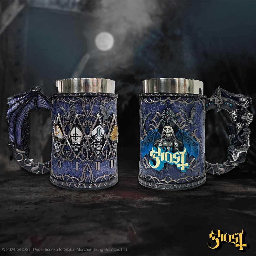 Ghost Papa Emeritus Evolution Tankard - Tankards at Gift Moments