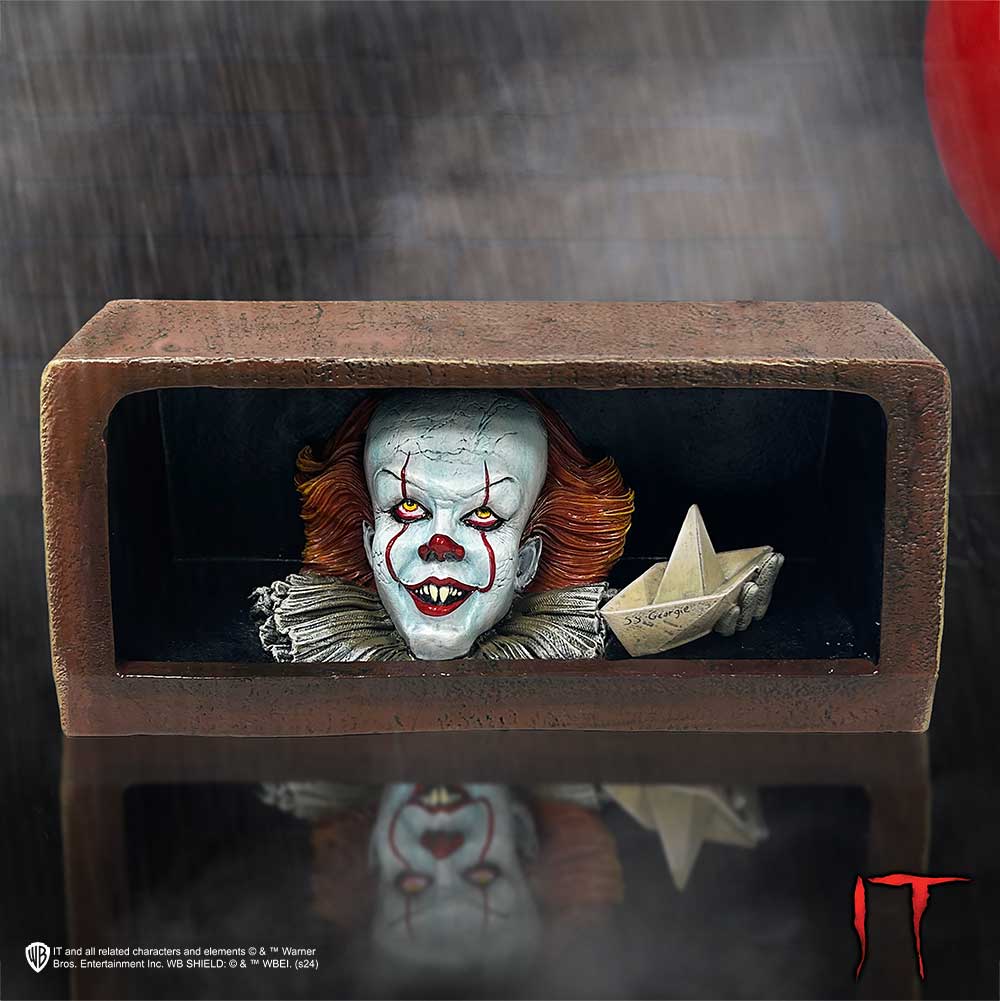 Officially Licensed IT Pennywise Clown Drain Figurine - Figures & Collectables at Gift Moments