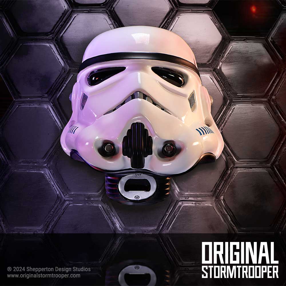 Original Stormtrooper Helmet Bottle Opener - Bottle Openers at Gift Moments