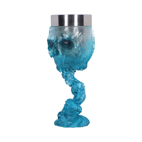 Soul Spirit Clear Blue Skull Goblet - Goblets & Chalices at Gift Moments