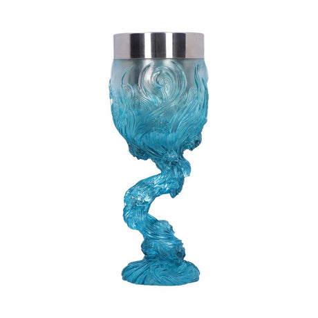 Soul Spirit Clear Blue Skull Goblet - Goblets & Chalices at Gift Moments