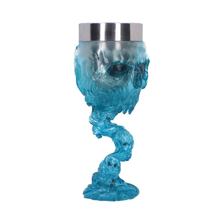 Soul Spirit Clear Blue Skull Goblet - Goblets & Chalices at Gift Moments