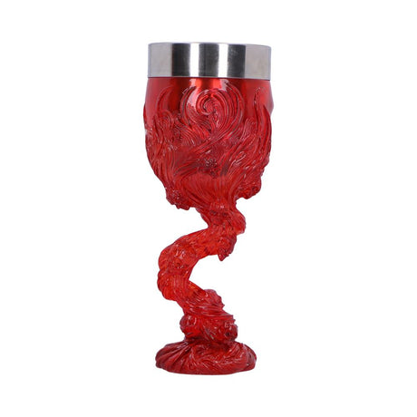 Clear Red Skull Goblet - Goblets & Chalices at Gift Moments