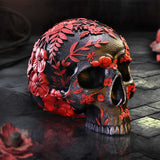 Age of Opium Poppy Skull - Figures & Collectables at Gift Moments