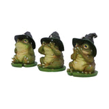 Three Wise Wizard Toad Figurines - Figures & Collectables at Gift Moments