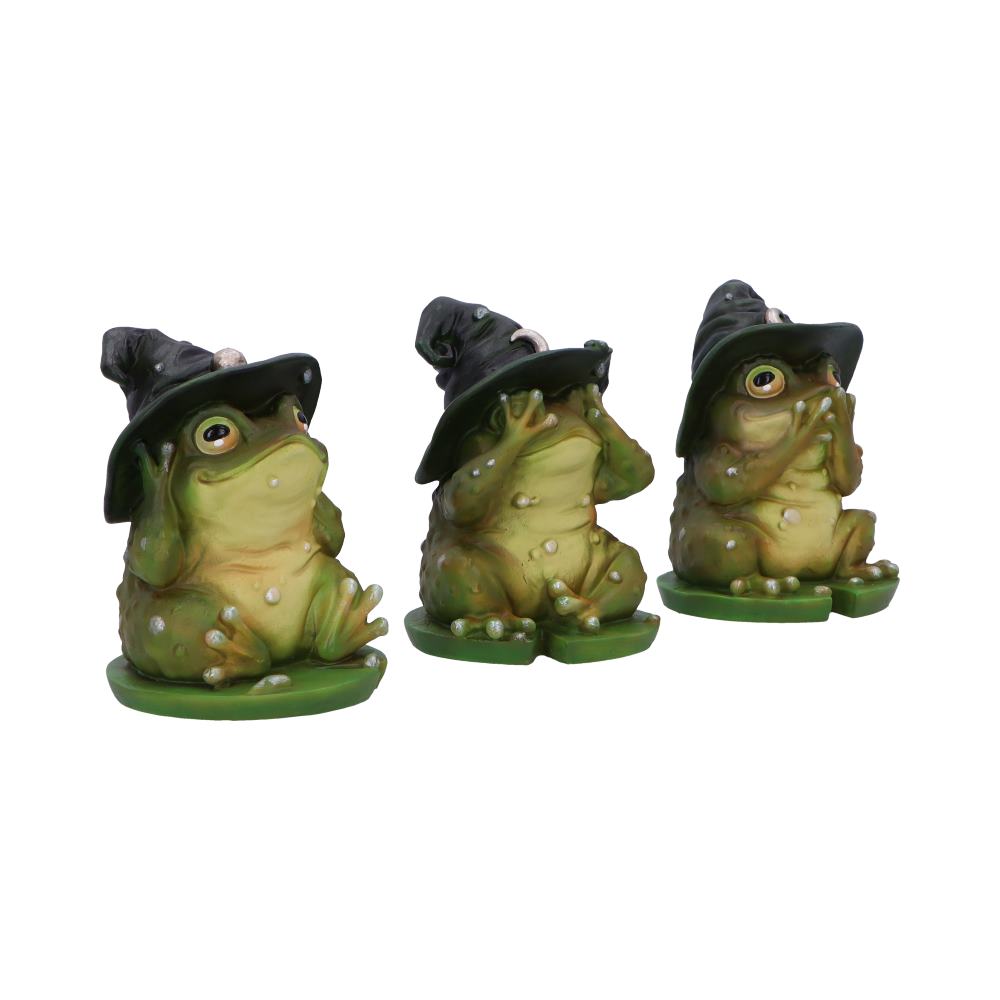 Three Wise Wizard Toad Figurines - Figures & Collectables at Gift Moments