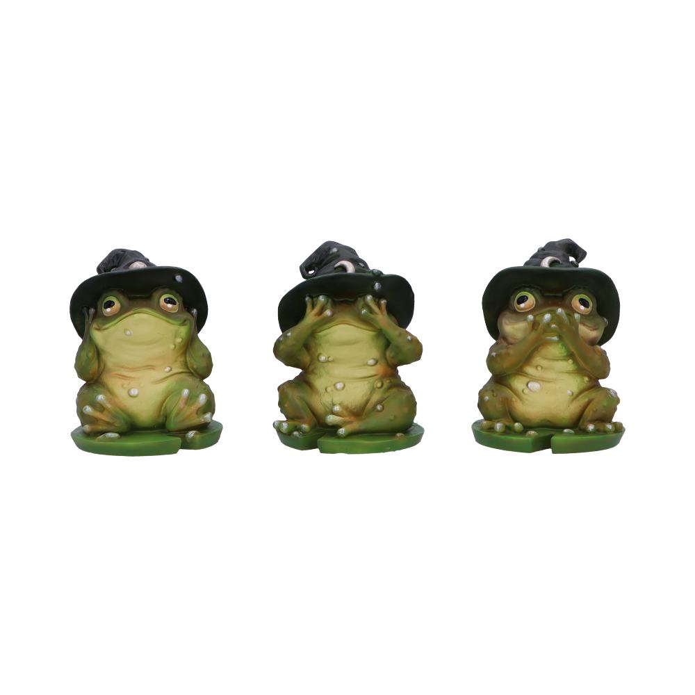 Three Wise Wizard Toad Figurines Default Title - Figures & Collectables at Gift Moments