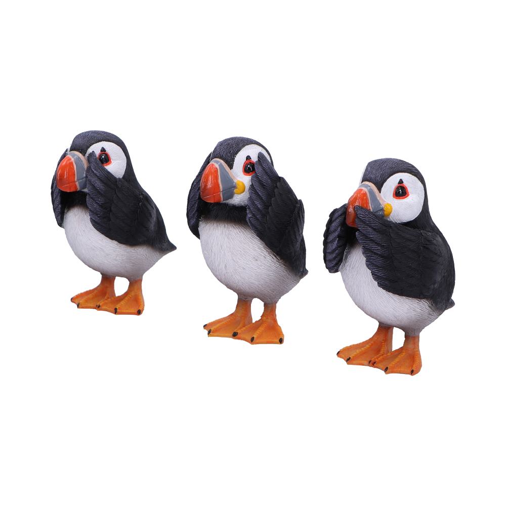 Three Wise Puffin Figurines - Figures & Collectables at Gift Moments