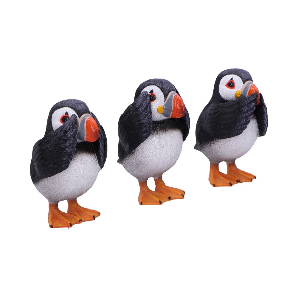 Three Wise Puffin Figurines - Figures & Collectables at Gift Moments