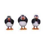 Three Wise Puffin Figurines Default Title - Figures & Collectables at Gift Moments