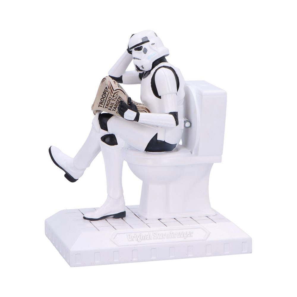 Original Stormtooper Pooper Trooper on a Toilet Figurine Default Title - Figures & Collectables at Gift Moments