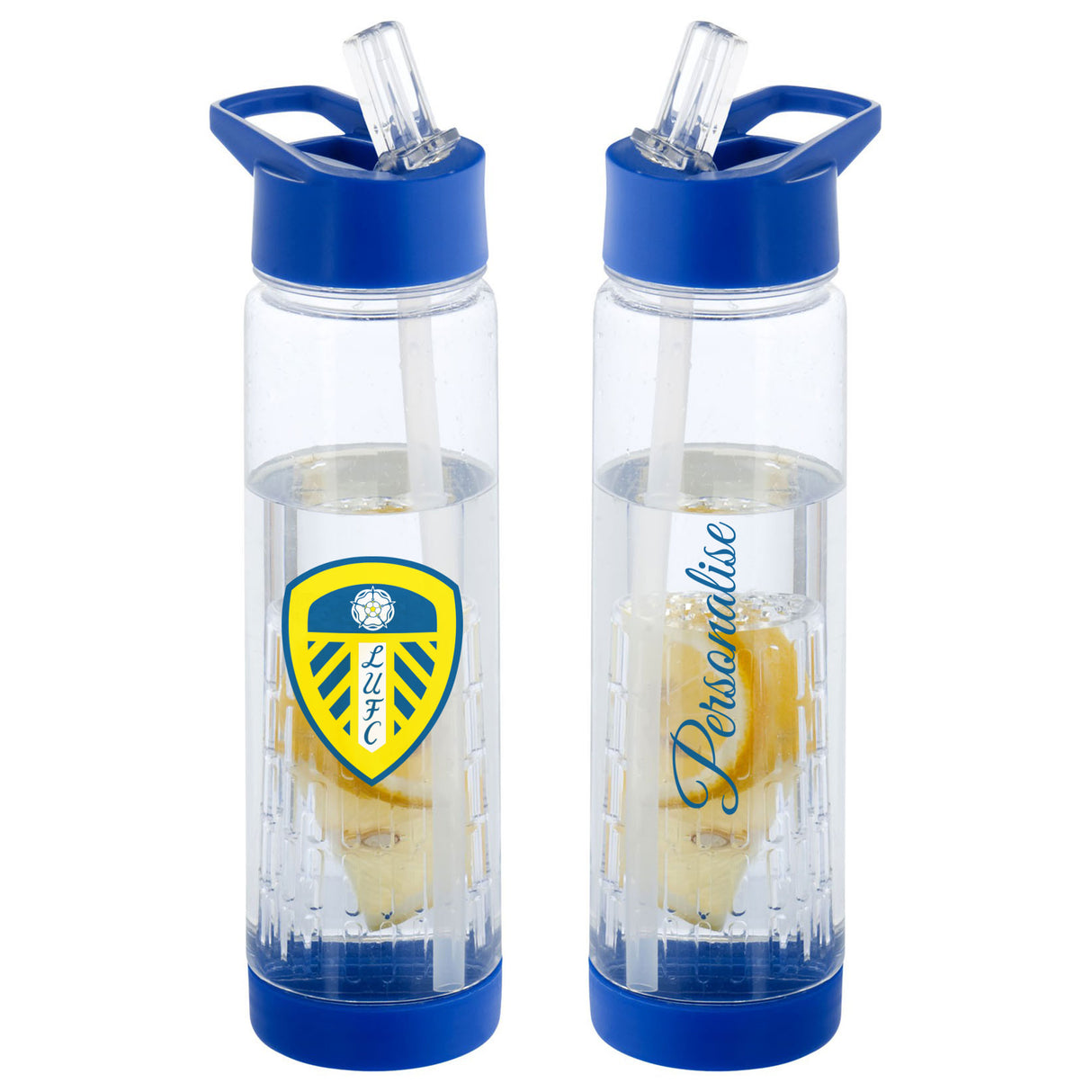 Personalised Leeds United FC Crest Infuser Sport Bottle - Water Bottles at Gift Moments