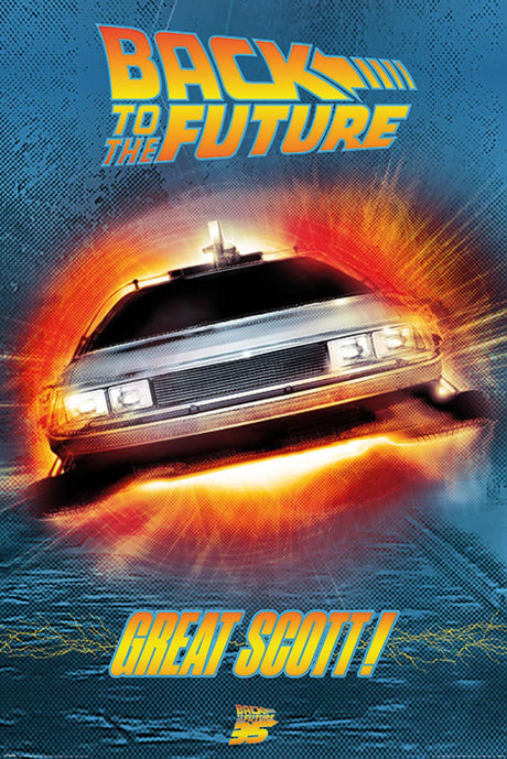 Back To The Future Great Scott! Poster: 1 - Posters By Back To The Future