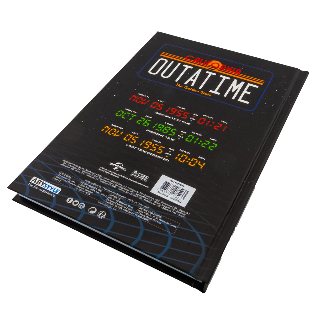 Back To The Future Premium A5 Notebook: 5 - Notebooks By Back To The Future