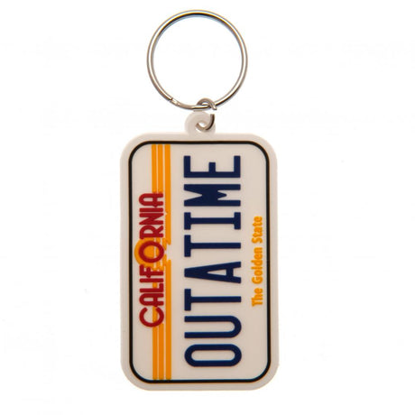 Back To The Future PVC Keyring License Plate: 2 - Keyrings By Back To The Future