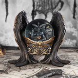 Baphomet Antiquity Gothic Snow Globe 22.5cm: 1 - Snow Globes By NN Designs