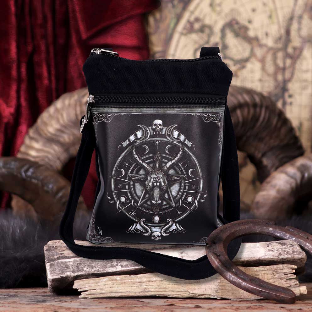 Baphomet Shoulder Bag 23cm: 1 - Bags By NN Designs