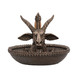 Baphomet’s Wealth Occult Backflow Incense Burner 13cm: 2 - Incense Holders By Gift Moments