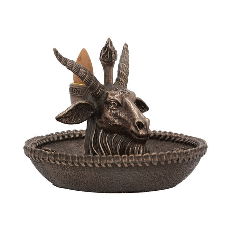 Baphomet’s Wealth Occult Backflow Incense Burner 13cm: 5 - Incense Holders By Gift Moments