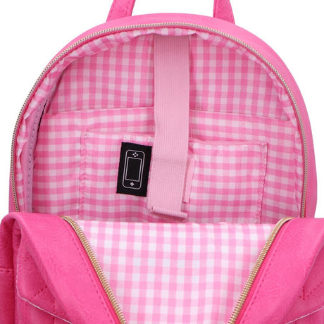 Hot Pink Barbie Backpack with Gold Logo: 7 - Bags By Barbie