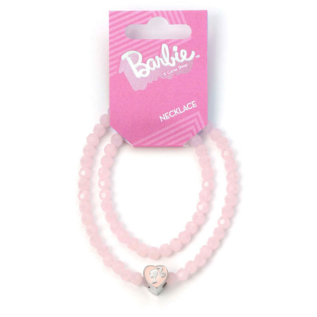 Barbie Heart Pendant Bead Necklace: 1 - Jewellery By Barbie