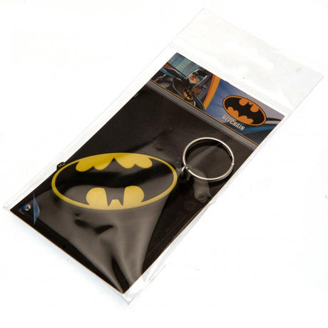 Batman PVC Keyring with Durable Chain: 1 - Keyrings By Batman