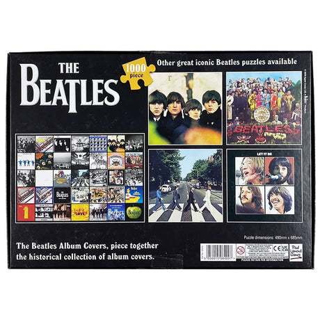 The Beatles Album Collage 1000pc Puzzle: 4 - Puzzles & Games By The Beatles